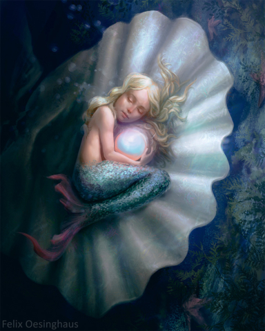 "Little Mermaid", digital