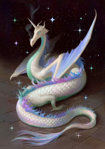 "Unicorn Dragon", digital